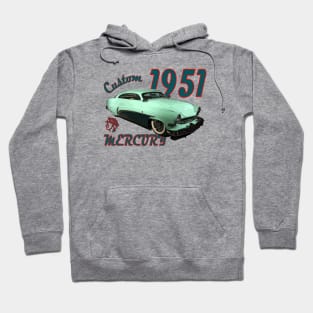 1951 Hirohata Mercury Custom Leadsled by Barris Kustoms Hoodie